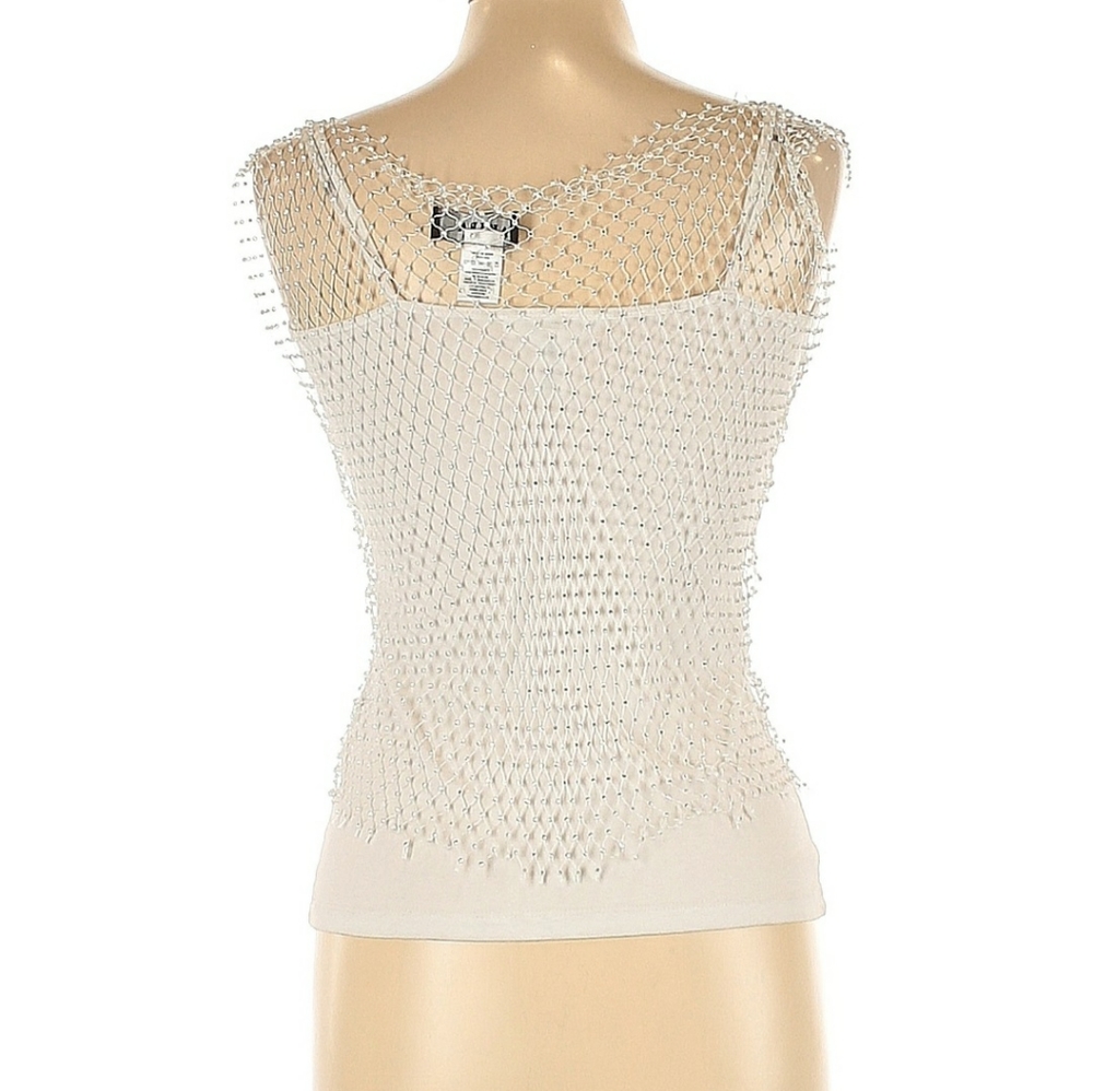 Akira Rhinestone Mesh Top - Picture 7 of 12